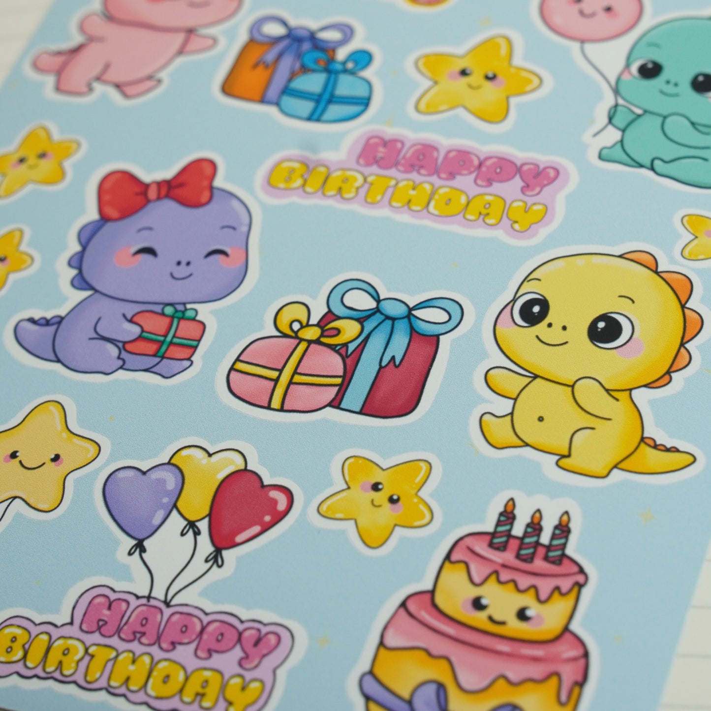 Sticker Sheet "Dinos"