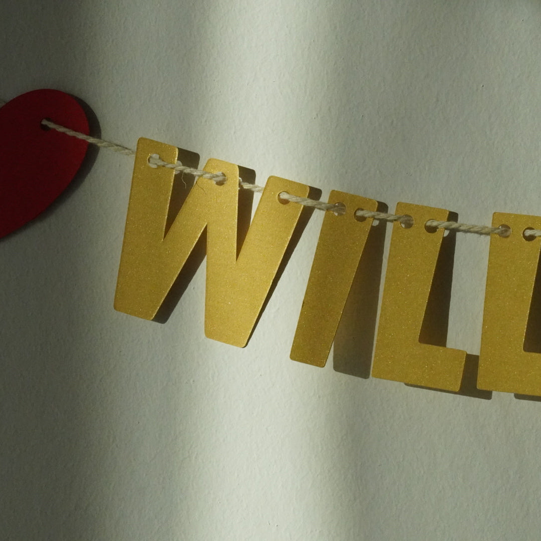 Girlande "Herzlich Willkommen"