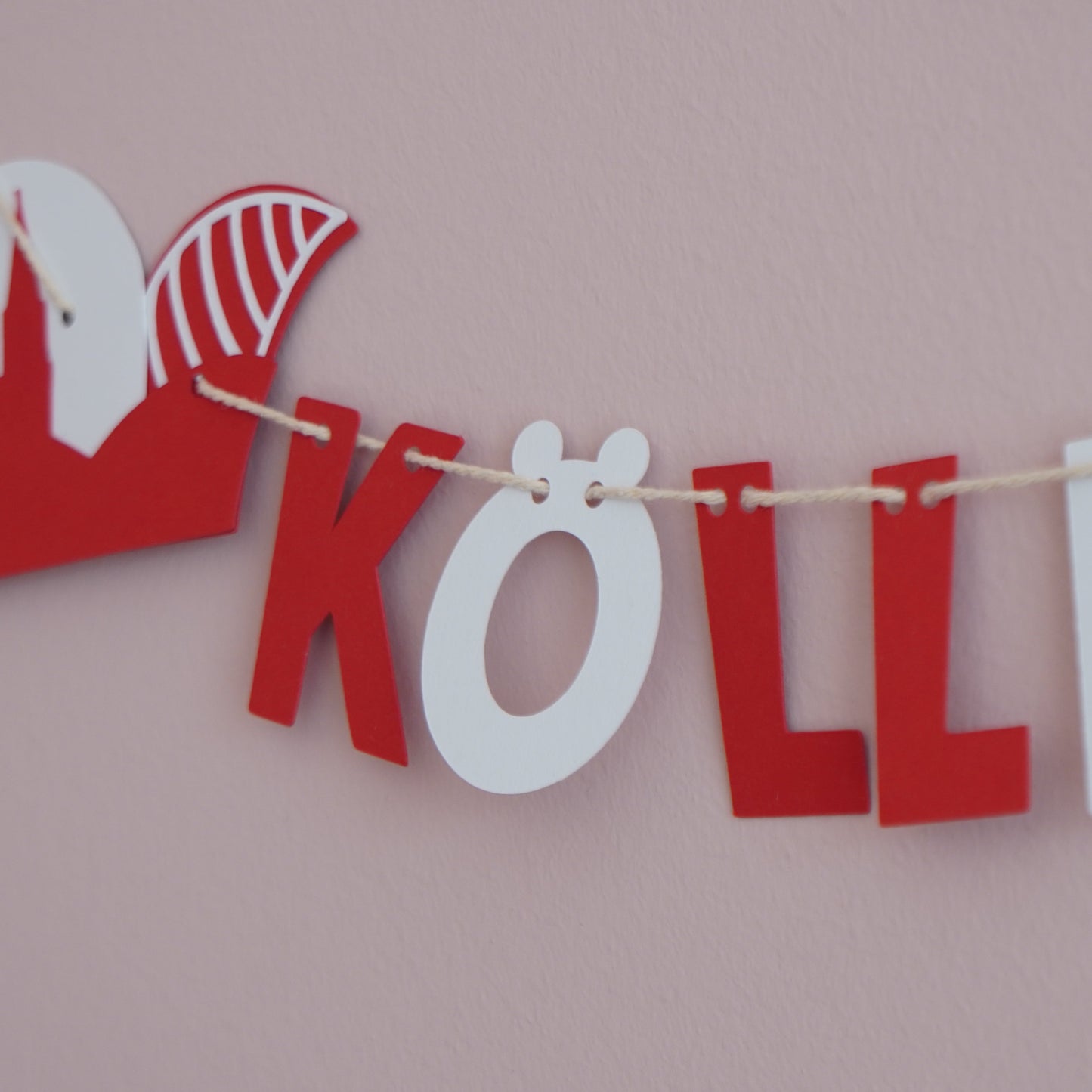 mini Girlande "Kölle Alaaf"- für Köller Jeck