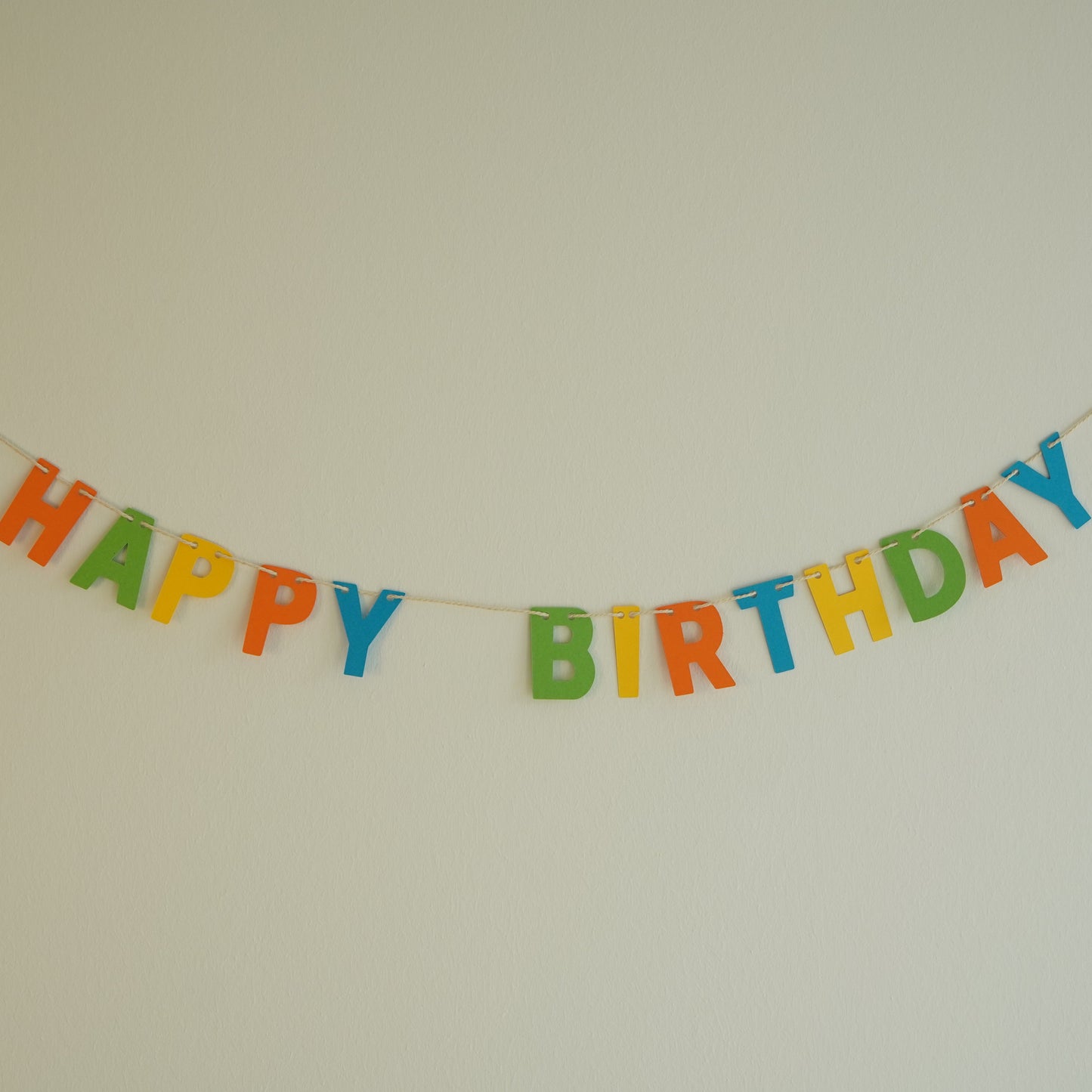 Girlande "Happy Birthday"