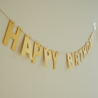 Girlande "Happy Birthday"