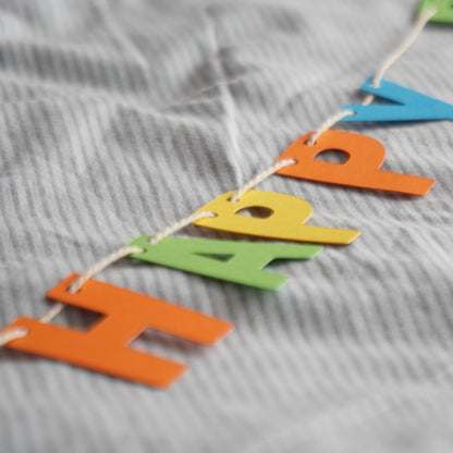 Girlande "Happy Birthday"