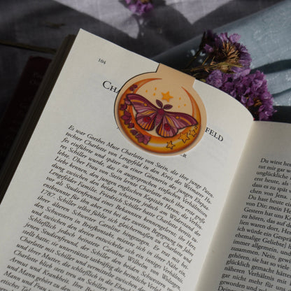magnetischer Lesezeichen "Nachtschmetterling"