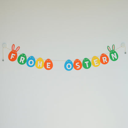 Girlande "Frohe Ostern"