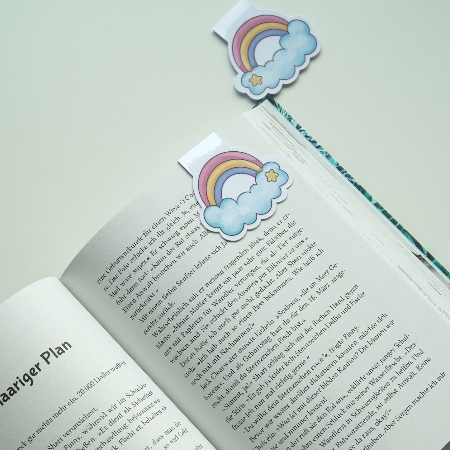 Bundles Sticker & Magnet-Lesezeichen  aus der Kollektion "Pony"