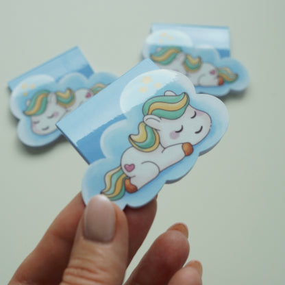 magnetisches Lesezeichen "schlafendes Pony"