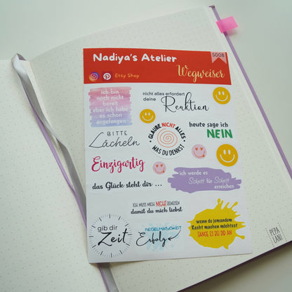 Sticker Sheet "Wegweiser"