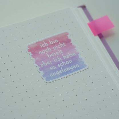 Sticker Sheet "Wegweiser"