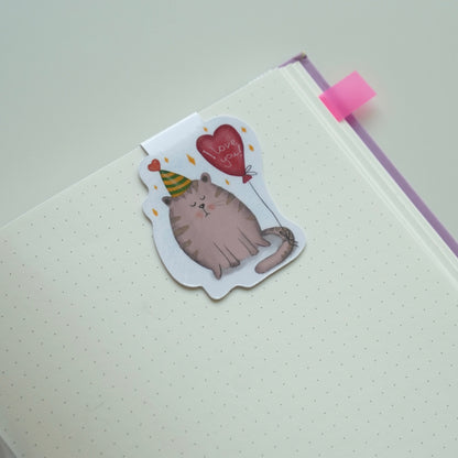 magnetischer Lesezeichen "Katze"