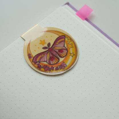 magnetischer Lesezeichen "Nachtschmetterling"