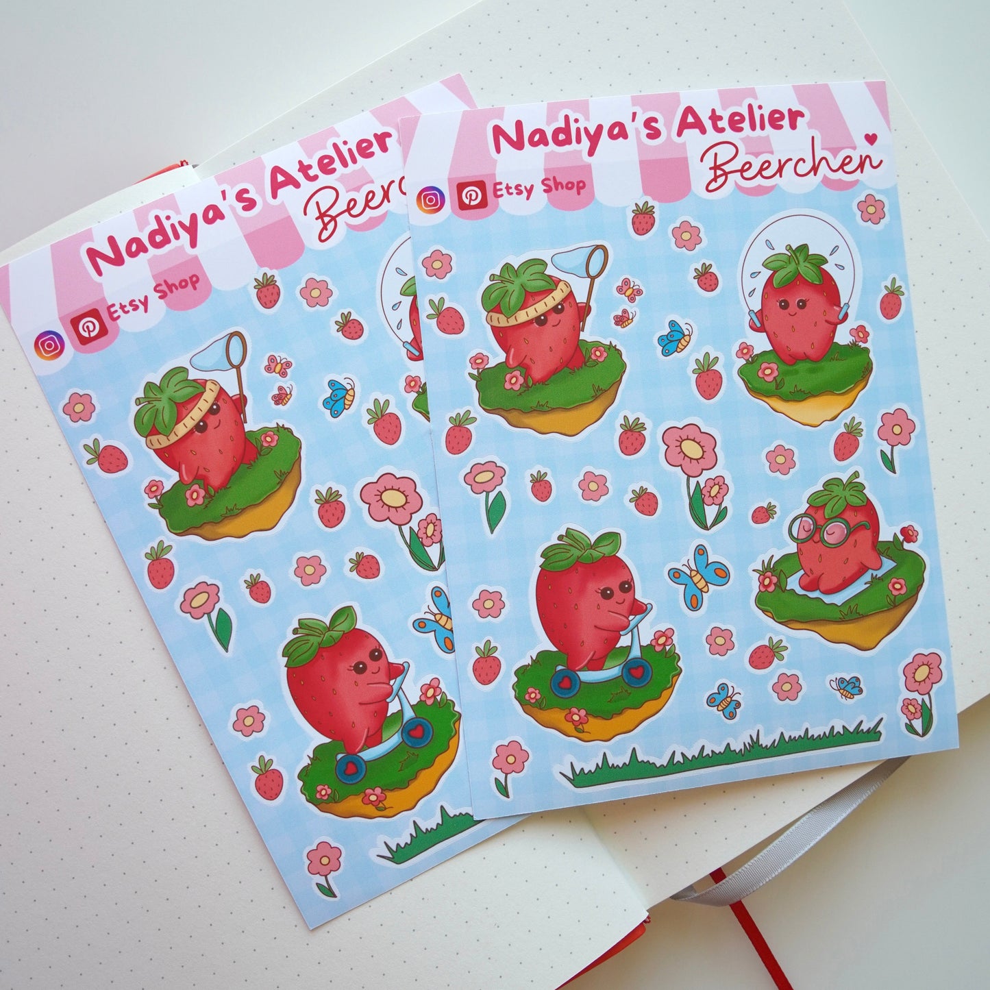 Sticker Sheet „Beerchen“