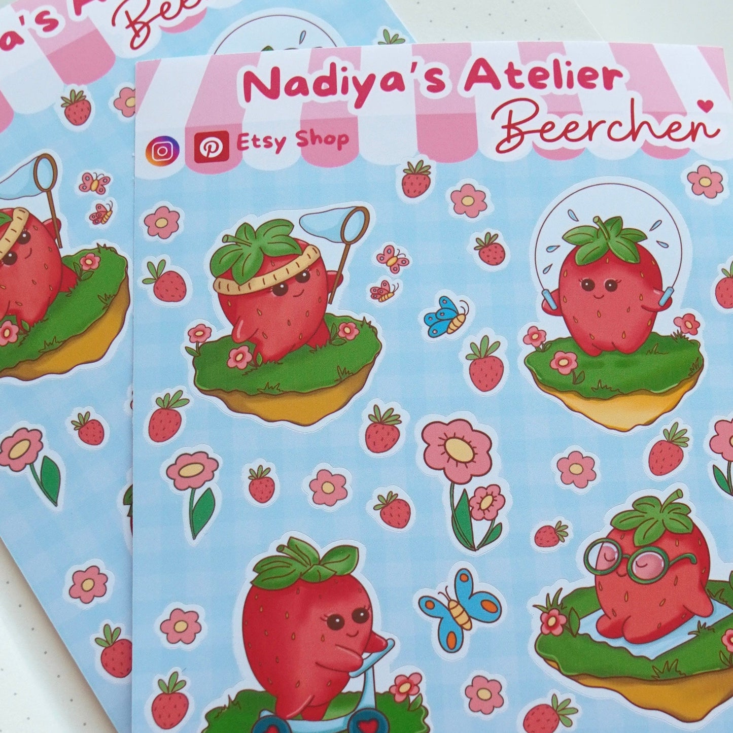 Sticker Sheet „Beerchen“