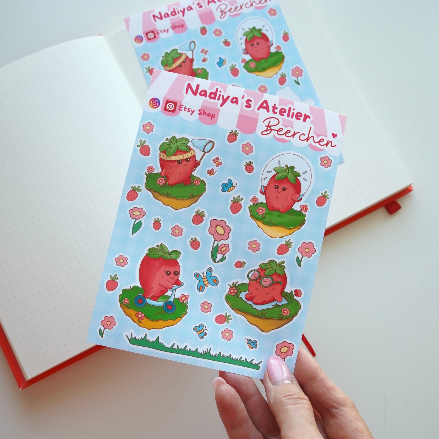 Sticker Sheet „Beerchen“