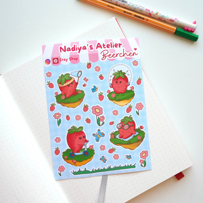 Sticker Sheet „Beerchen“