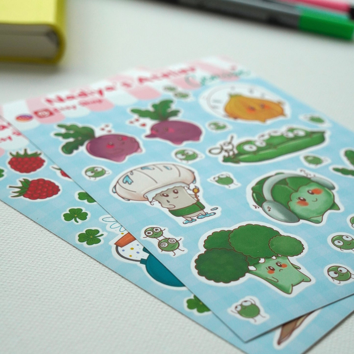 Sticker Sheet “Gemüse“