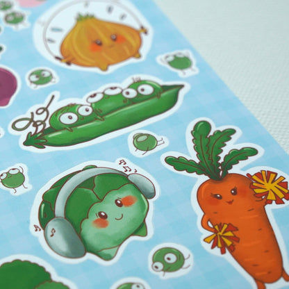 Sticker Sheet “Gemüse“