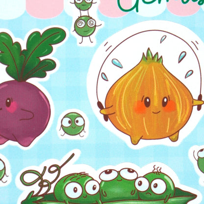 Sticker Sheet “Gemüse“