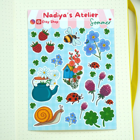 Sticker Sheet “Sommer“