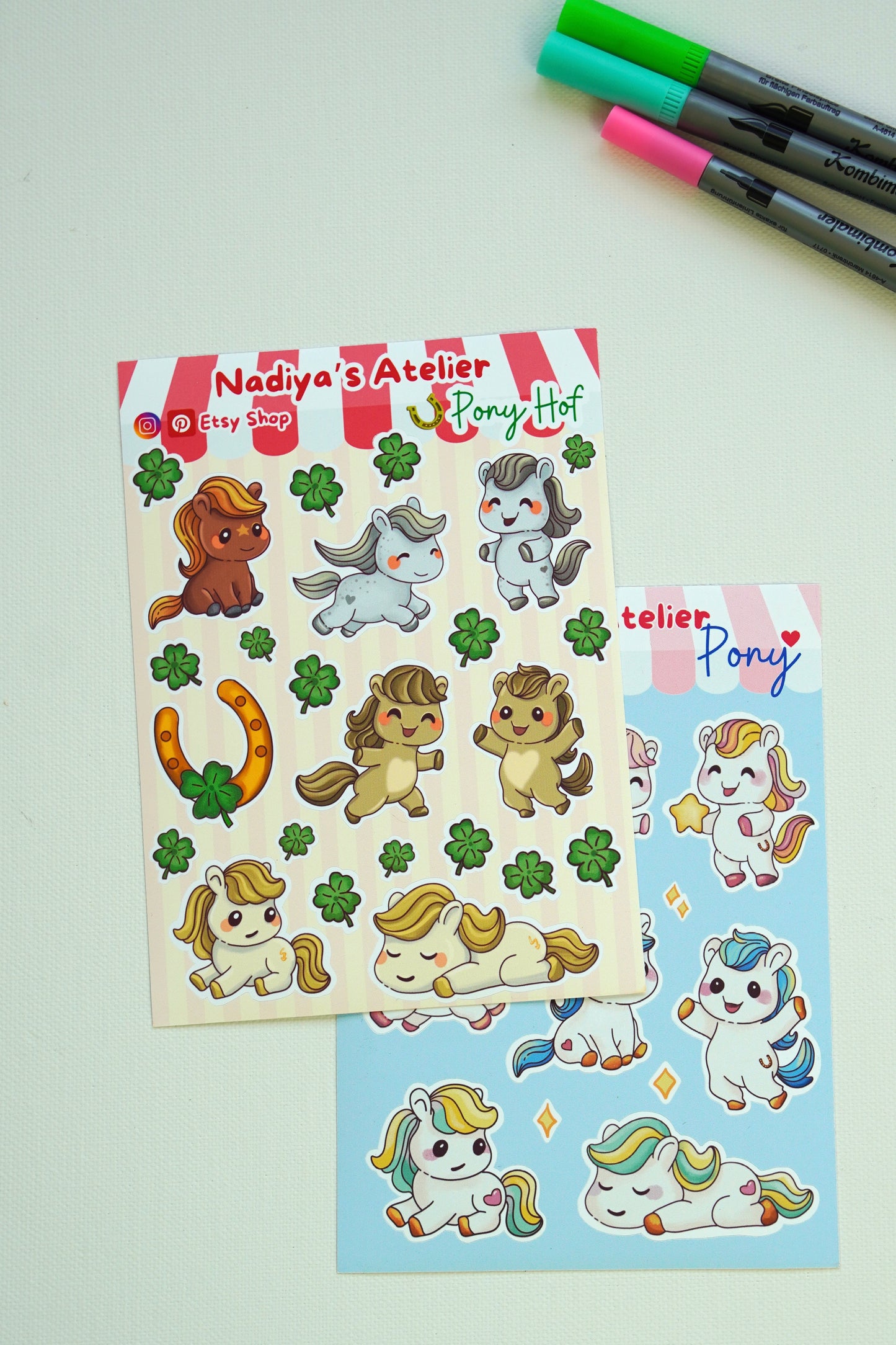 Sticker Sheet "Pony"