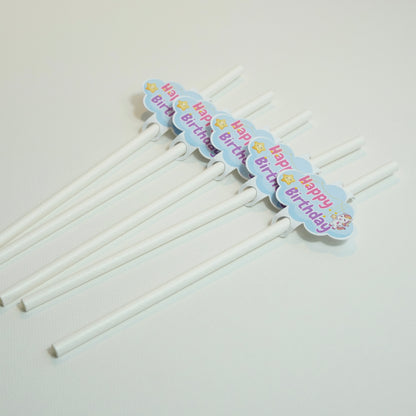 Kuchen Topper "Happy Birthday" Pony