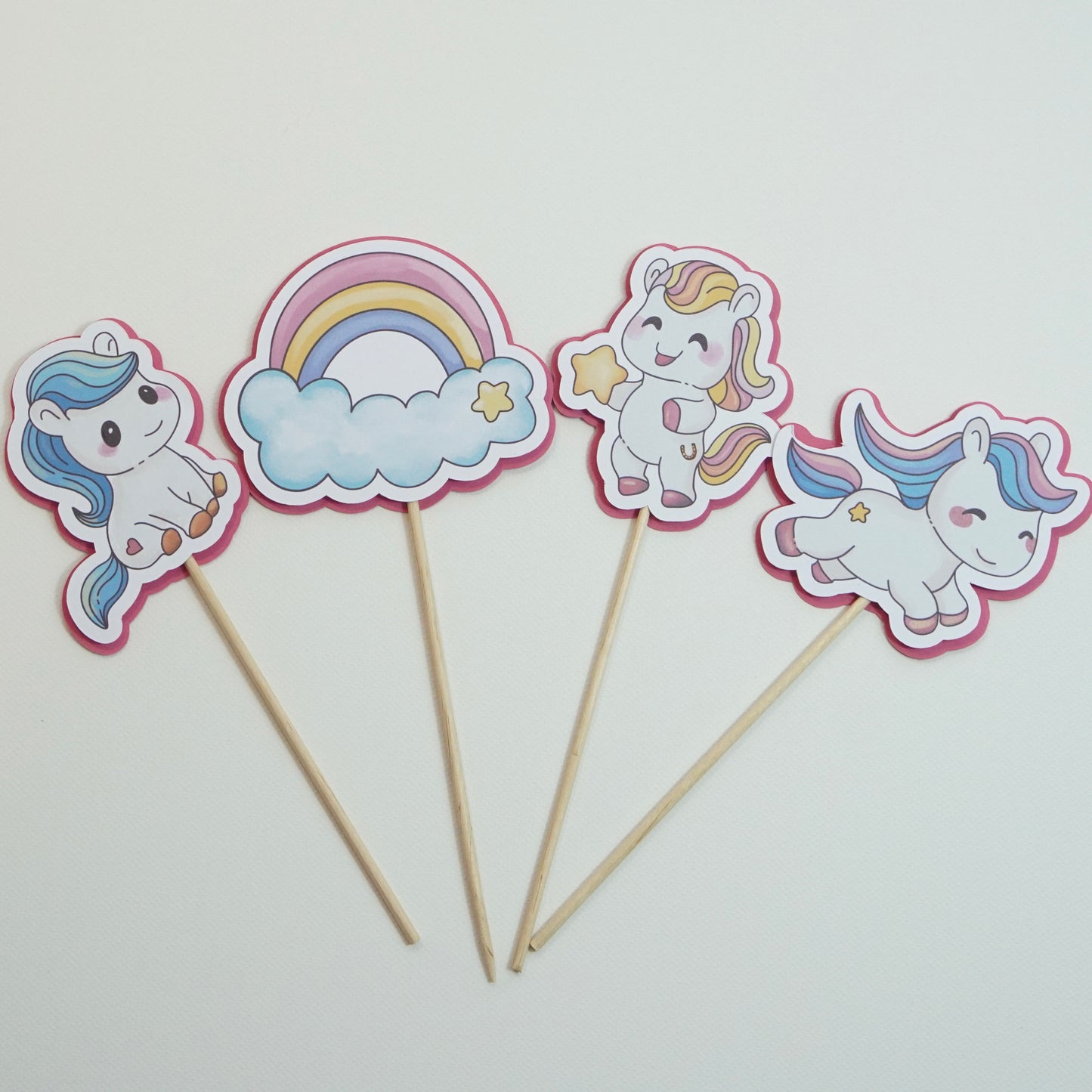 Kuchen Topper "Happy Birthday" Pony