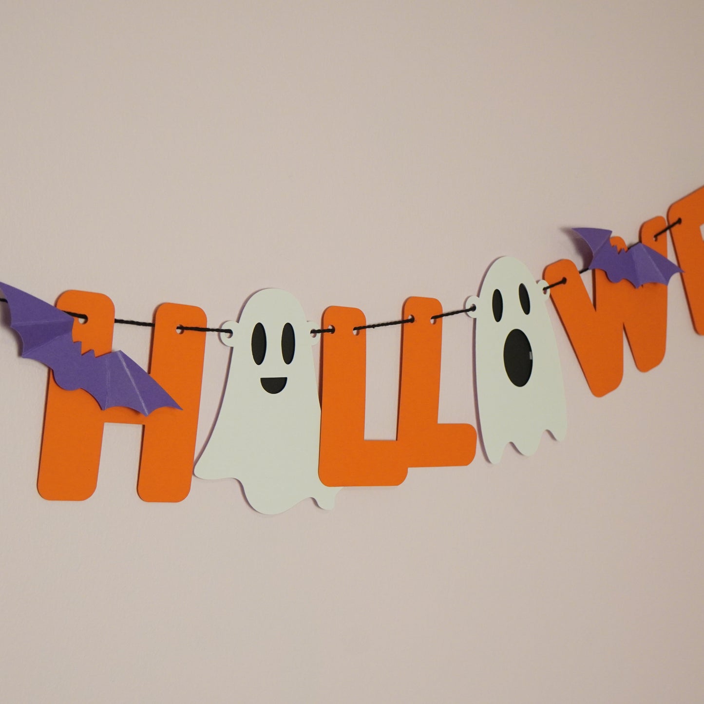 Papiergirlande "Happy Halloween"