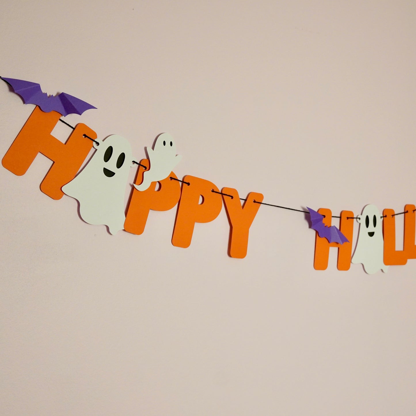 Papiergirlande "Happy Halloween"