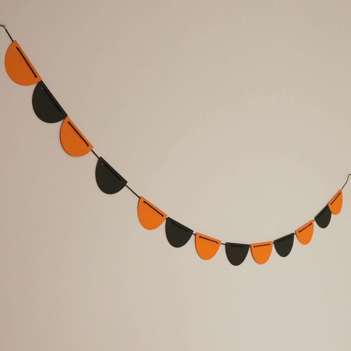 Papiergirlande "Halbkreise"
