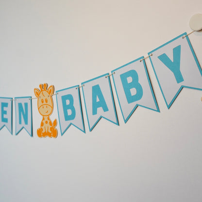 Girlande Willkommen Baby