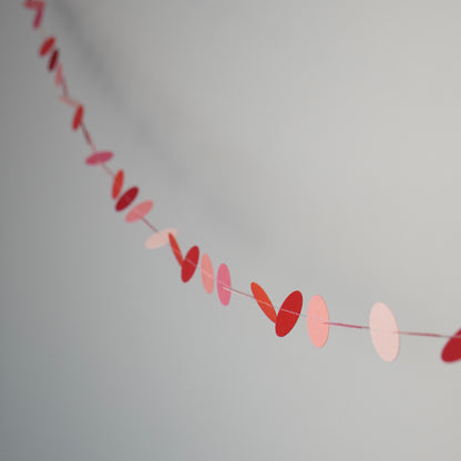 Girlande "Kreise" rosa