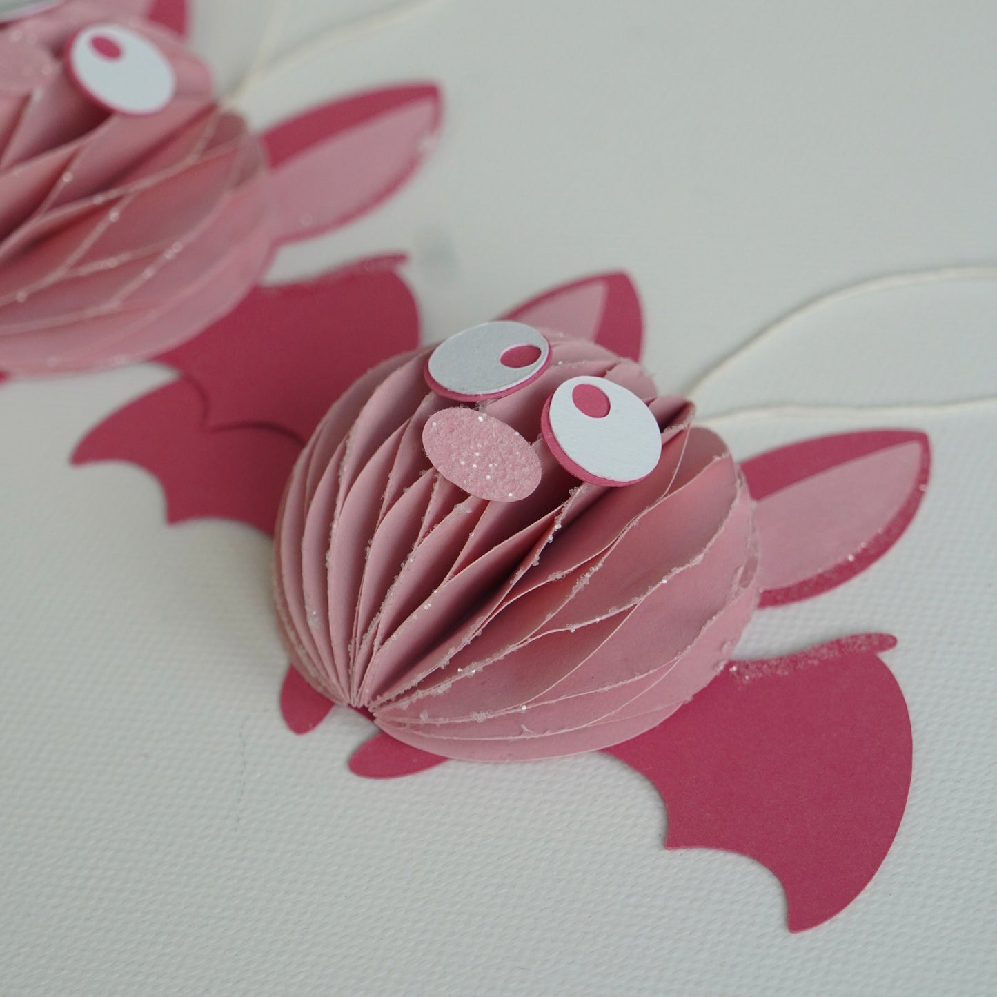 Fledermaus im Set - rosa