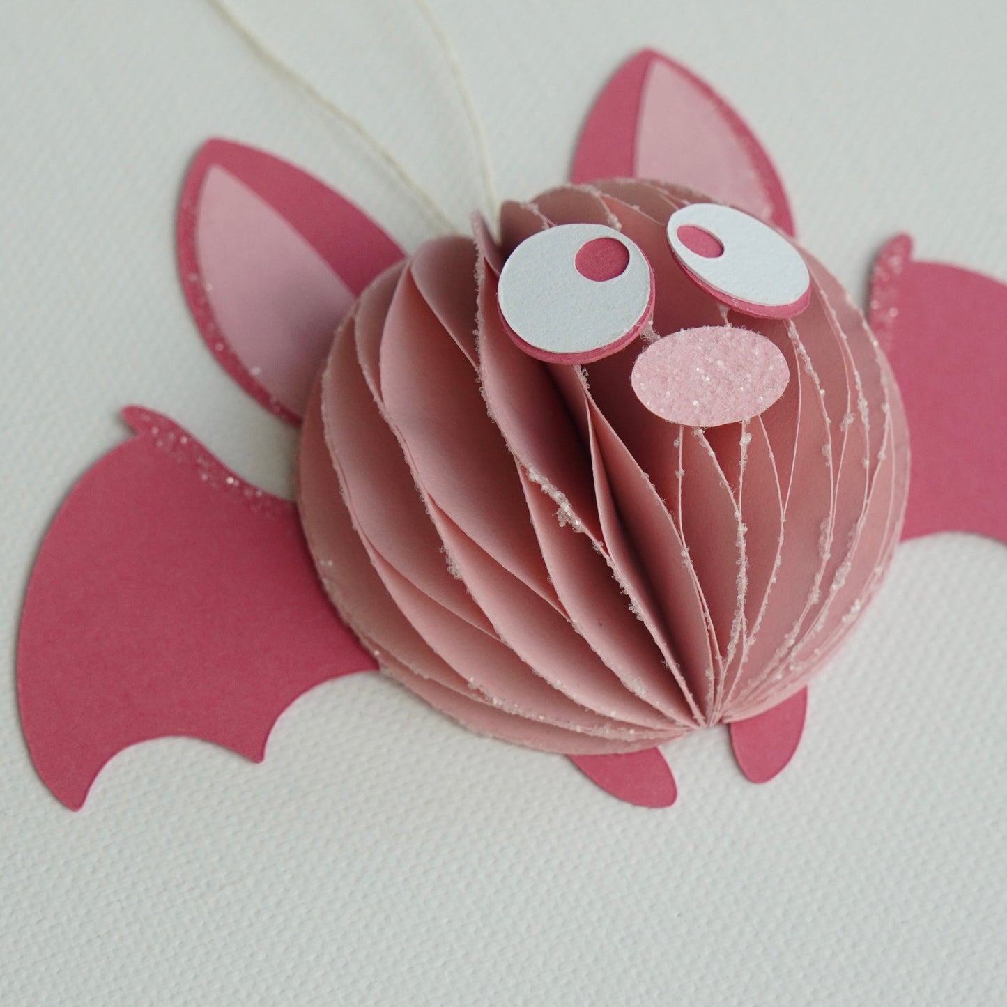 Fledermaus im Set - rosa