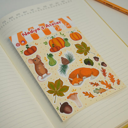 Sticker Sheet "Oktober"