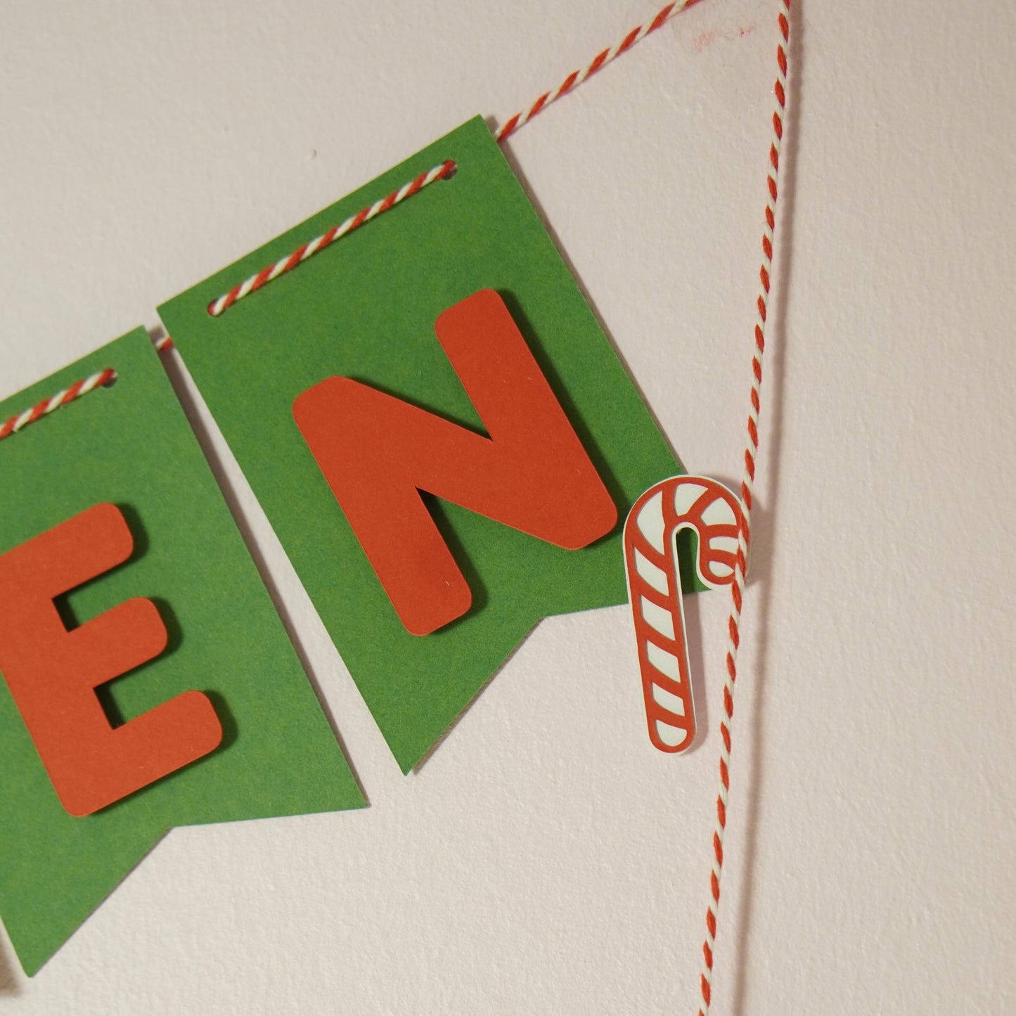 Girlande "Frohe Weihnachten"