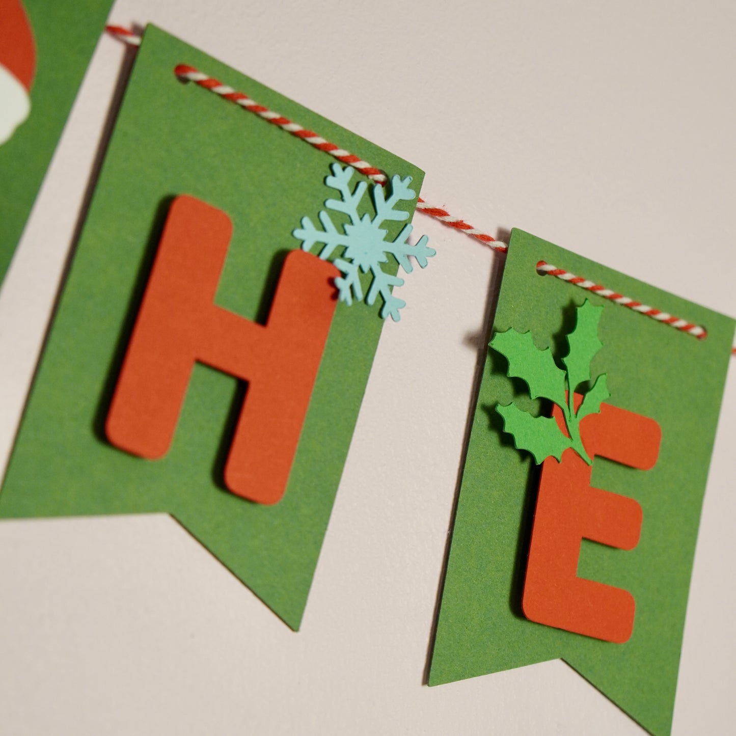 Girlande "Frohe Weihnachten"