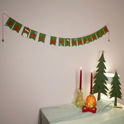 Girlande "Frohe Weihnachten"