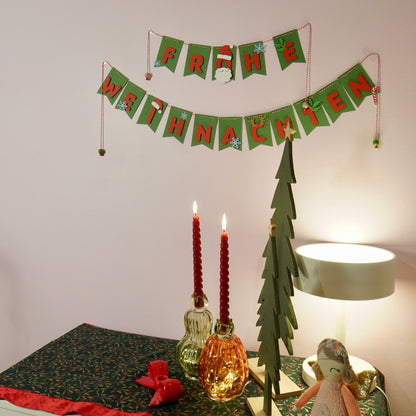 Girlande "Frohe Weihnachten"