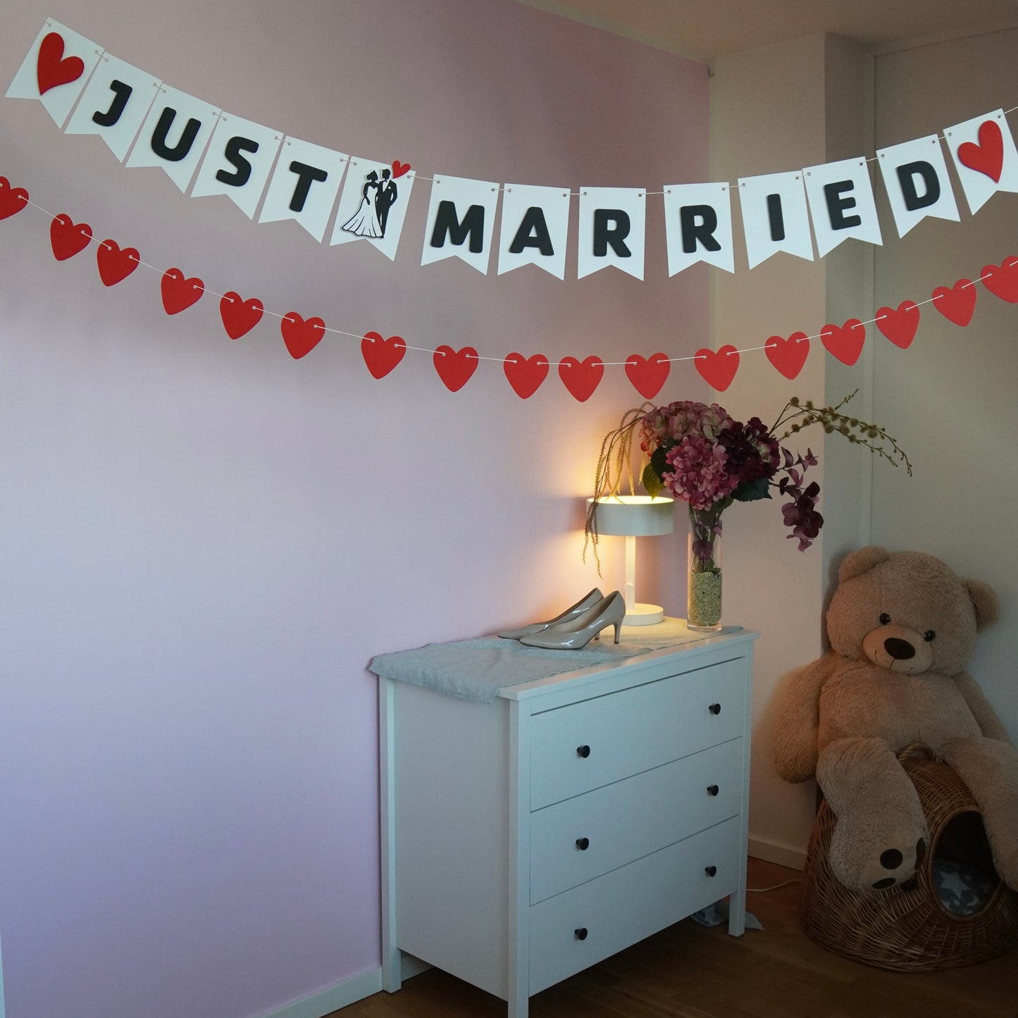 Girlande "Just Married"