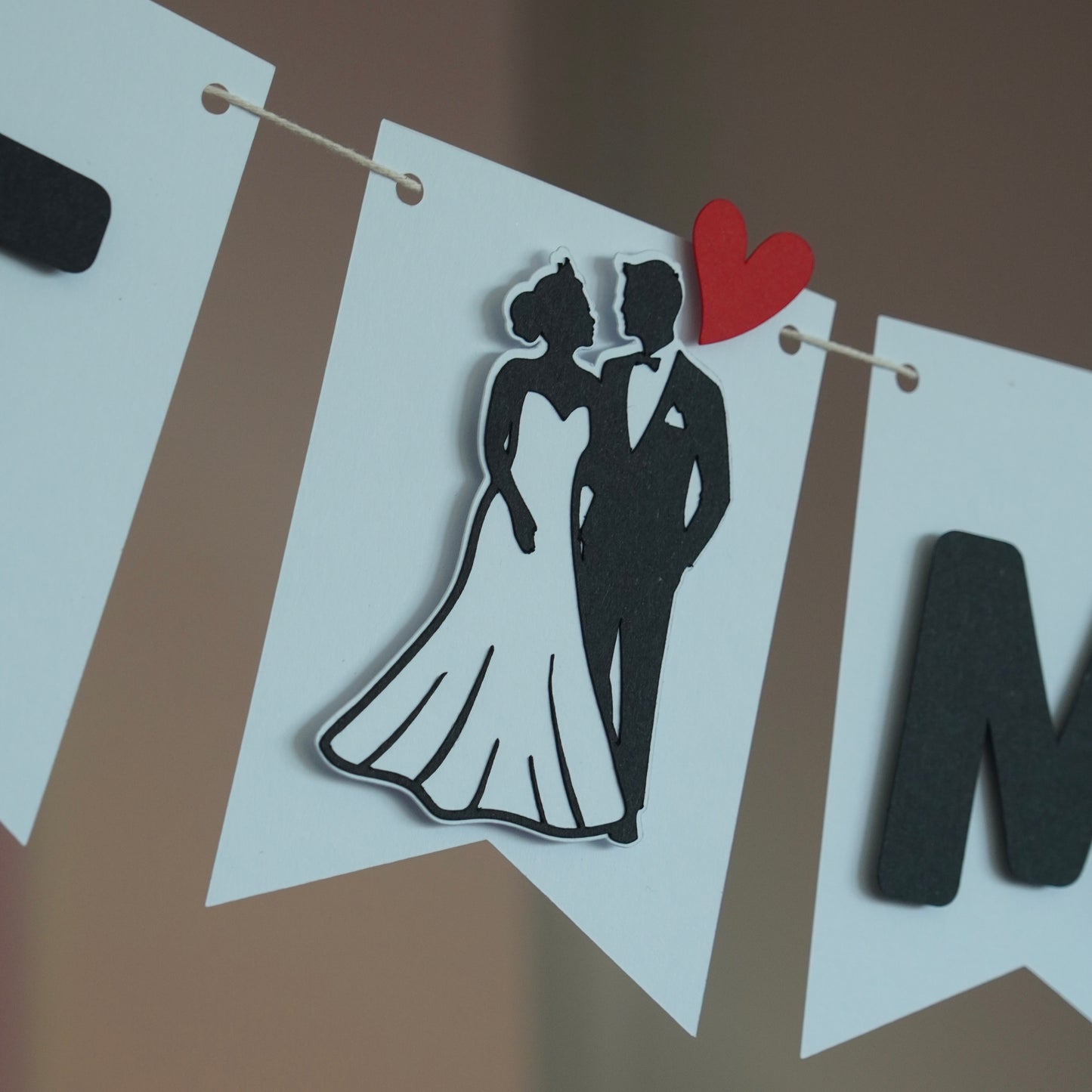 Girlande "Just Married"