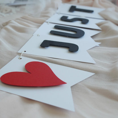 Girlande "Just Married"