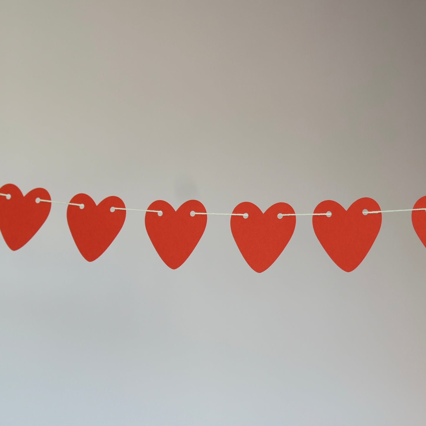 Girlande rote Herzen