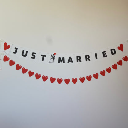Girlande "Just Married"