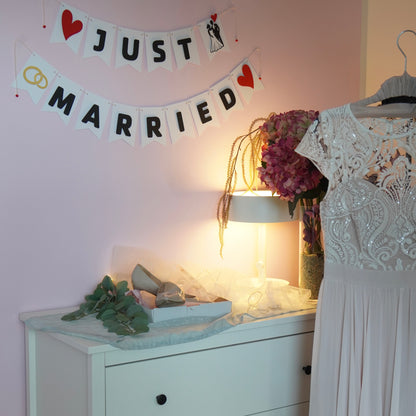 Girlande "Just Married"