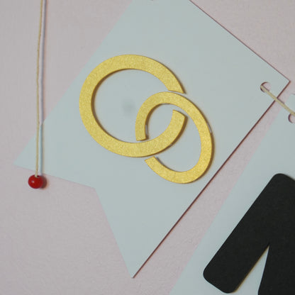 Girlande "Just Married"