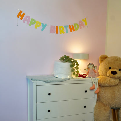 Girlande Happy Birthday