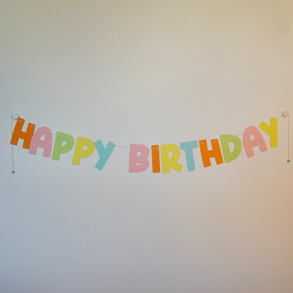 Girlande Happy Birthday