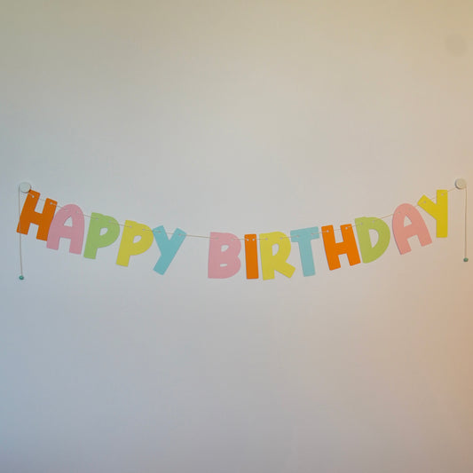 Girlande Happy Birthday