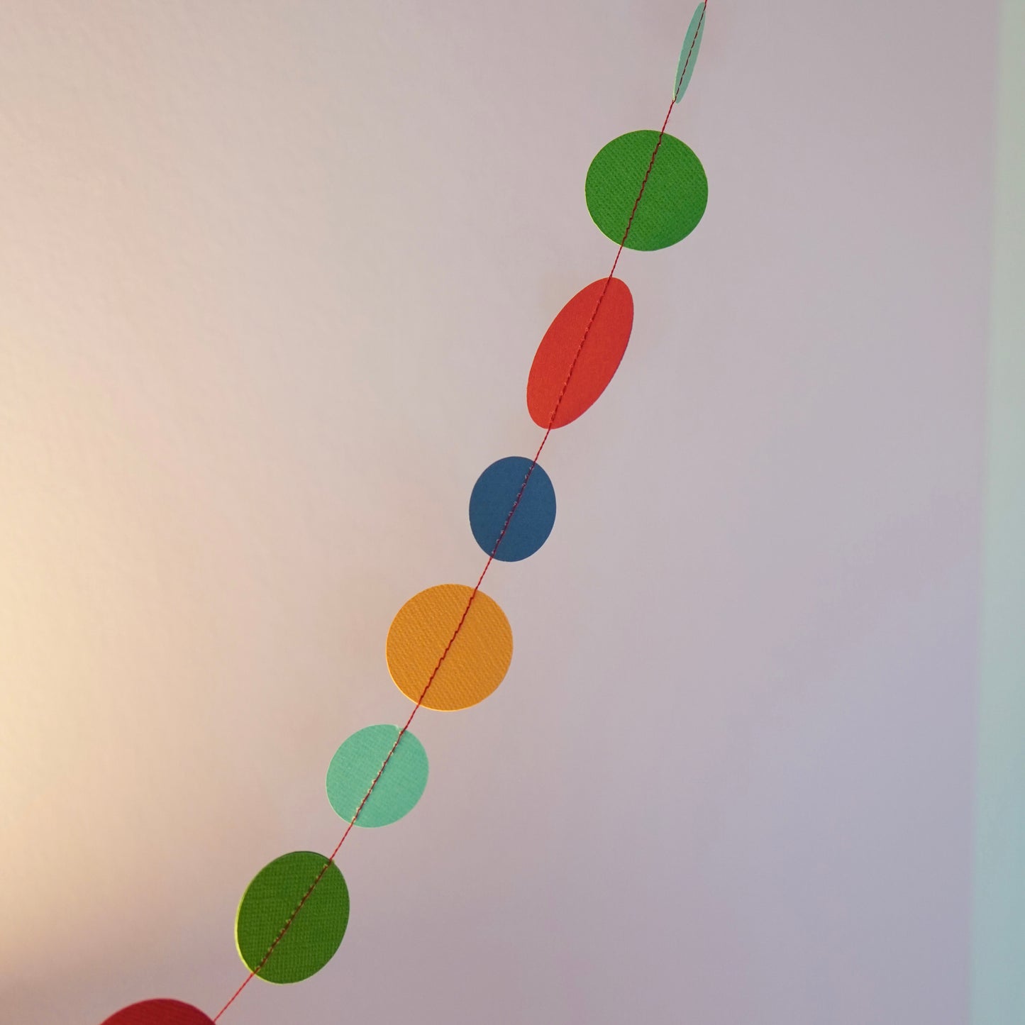 Girlande Kreise bunt