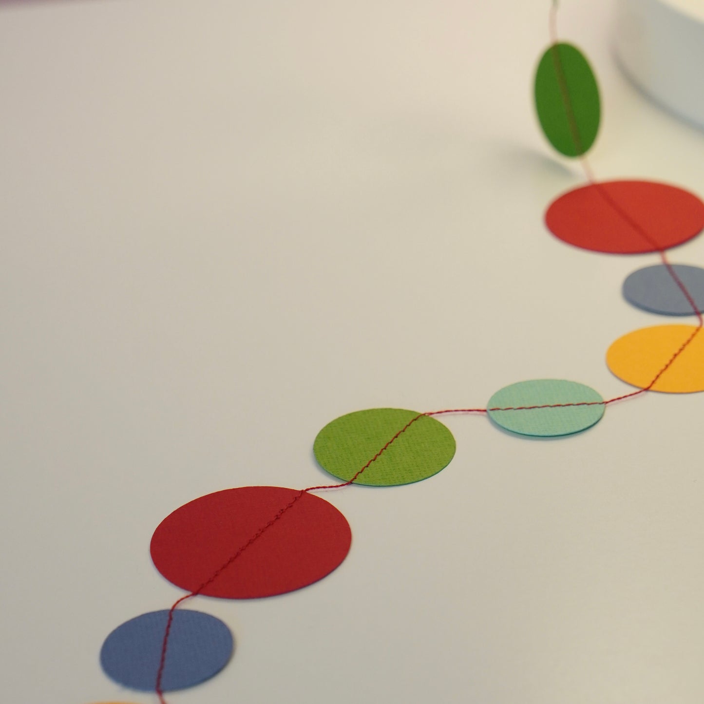 Girlande Kreise bunt