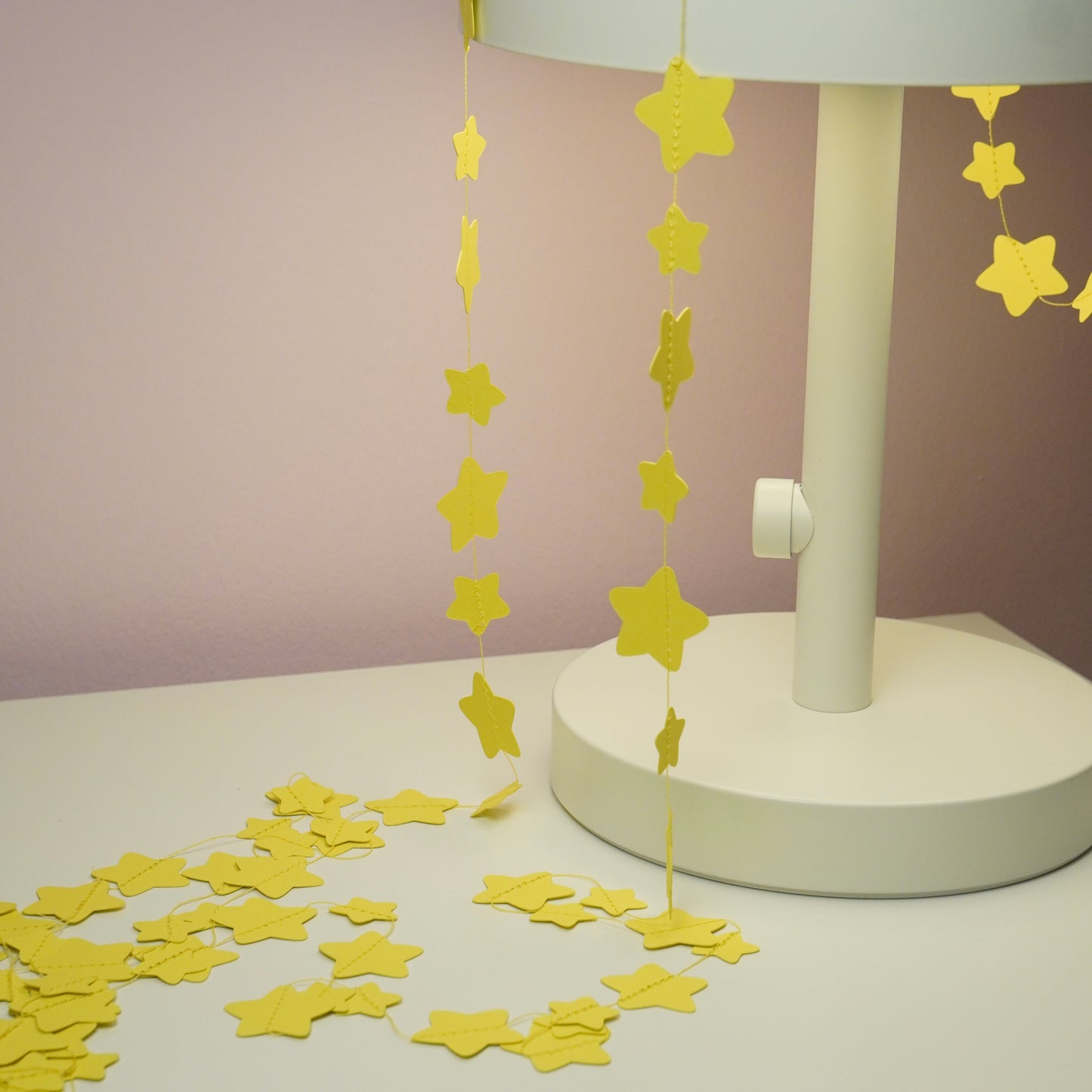 Girlande "Sterne" gelb